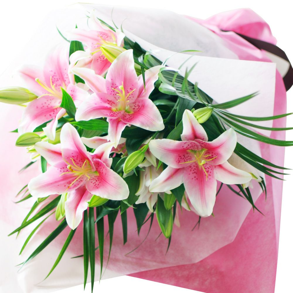 黒百合のブーケフラワーアレンジメントのデザイン集