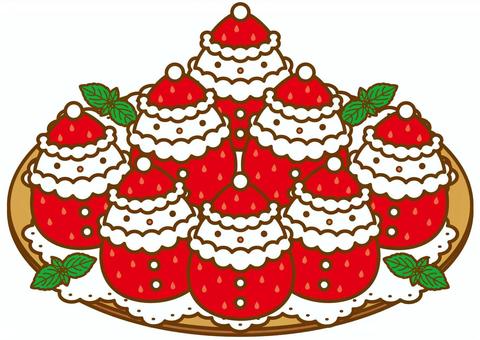 マシュマロいちごサンタケーキ - マシュマロ情報サイト エイワのマシュマロ 株式会社エイワ