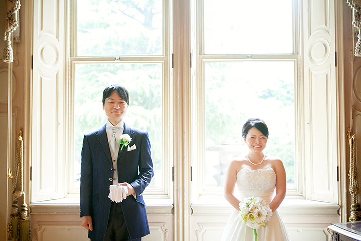 嬉しいな、長楽館ウェディング - ウェディングフォトケープ・ライト大阪.神戸.京都の結婚式、ナチュラルスタイルのウェディング 撮影と手縫いレザーアルバム