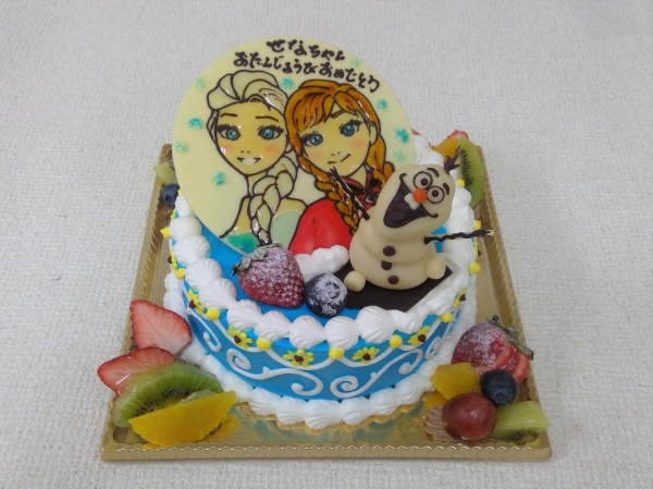 アナ雪❄エルサ姫バースデーケーキのオーダーboniponi ボニポニちゃん のブログ