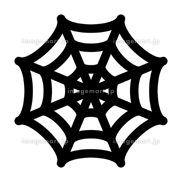 絵画 蜘蛛の絵 ハロウィン アクリル画 ハロウィン素材蜘蛛の巣イラスト - No: 541258