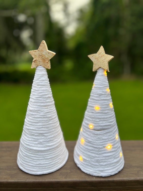 BRUNOミニチュアコレクション3 ランタン 白 ○ 雪化粧ミニクリスマスツリー ○日本野鳥の会