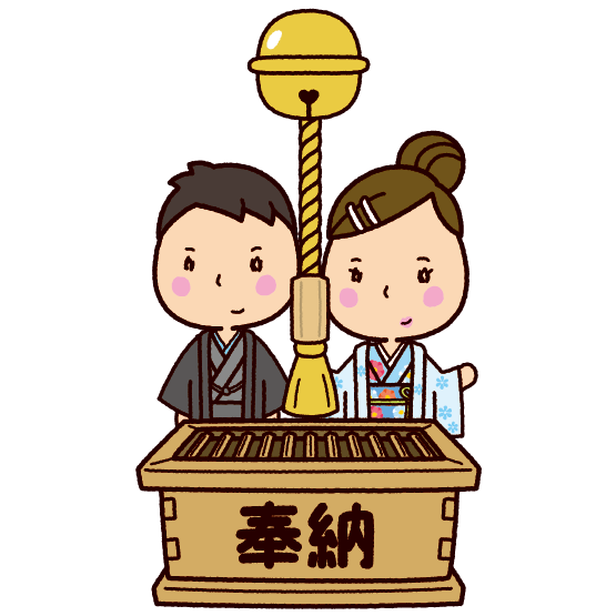 神社の鳥居のイラスト02イラスト無料・かわいいテンプレート
