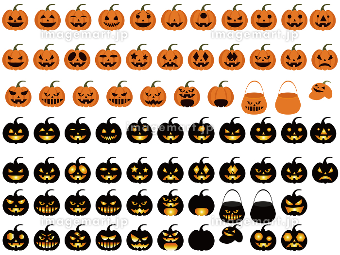 かわいい泣くハロウィンかぼちゃのイラスト素材無料ダウンロード IllustCute