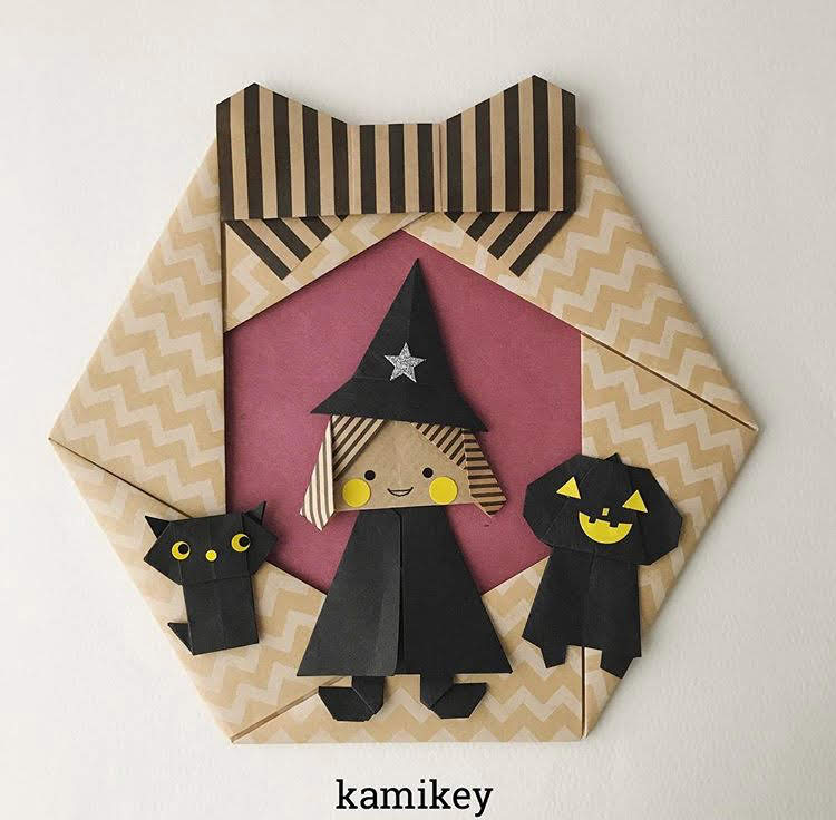 ハロウィンOrigamiAko