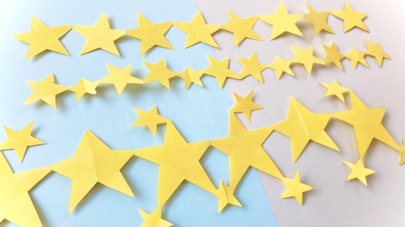 七夕の飾りに！折り紙で簡単に作れるおしゃれな『流れ星』の折り方