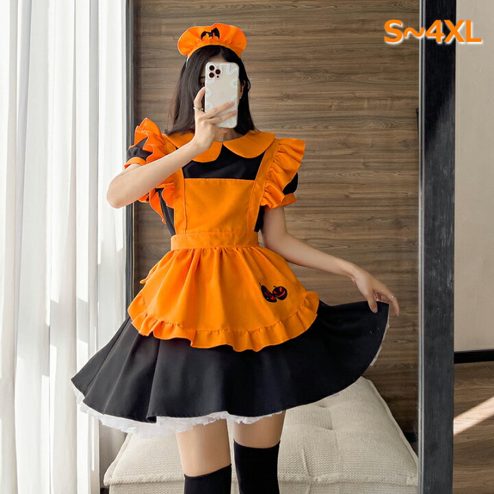 Qoo10ハロウィン仮装 ロリータ パンプキンメイ
