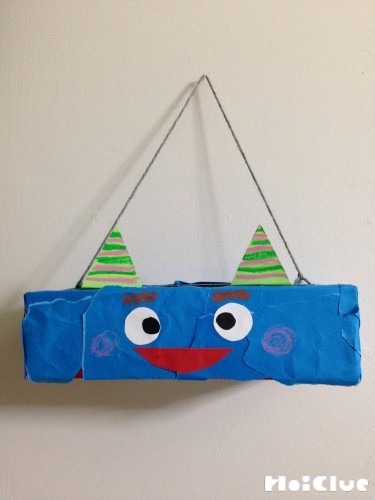 保育 製作 節分の豆まきに使える！簡単豆入れ箱♪