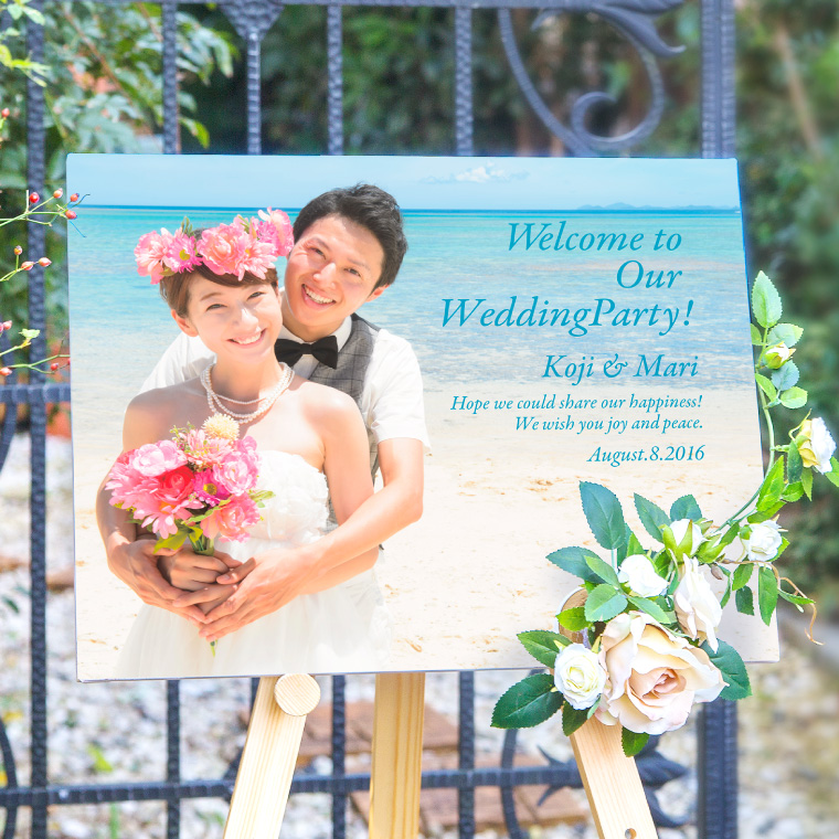 ウェルカムボードの準備ガイド！卒花さんの事例18選と費用やアイデア、おしゃれに仕上げるコツを解説