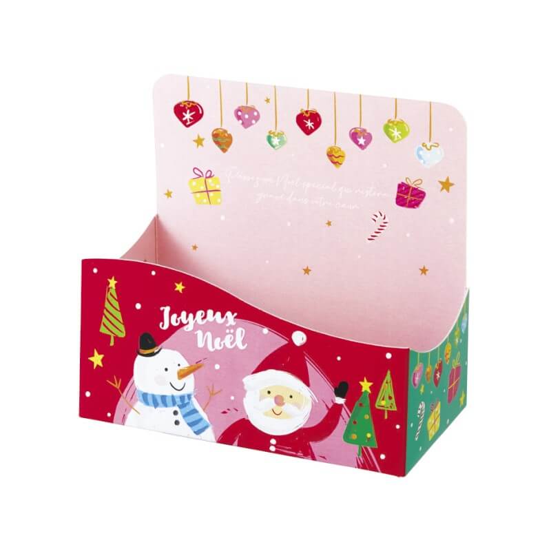 ヤマニパッケージ 贈答箱 20-1956A クリスマスバスケットM ラッピング袋付 20-1956A 100箱 50箱×2直送品- アスクル
