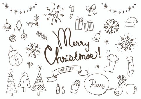 リースでメリークリスマス！」のテンプレート 素材 無料ダウンロードビジネスフォーマット 雛形 のテンプレートBANK