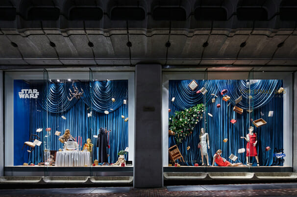 伊勢丹 ウィンドウディスプレイ 「2023クリスマス 」 - mado