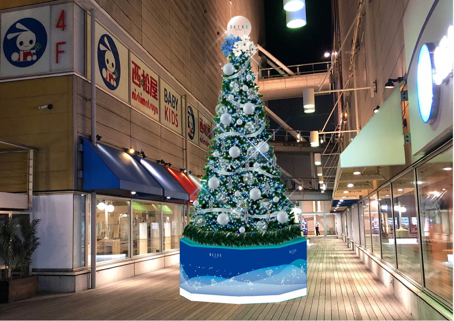 デックス東京ビーチ「お台場イルミネーション“YAKEI”」。冬季限定イルミネーション、花火とコラボも - OZmall