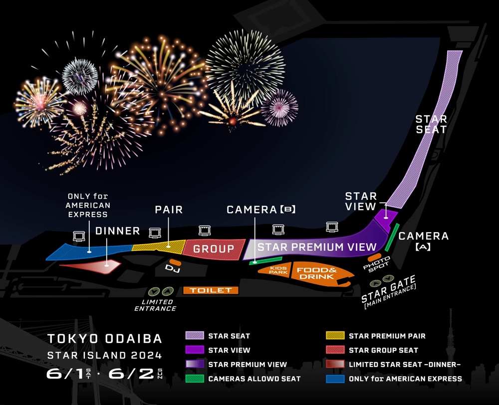 未来型花火エンターテインメント「STAR ISLAND 2018」お台場海浜公園にて２年連続開催決定！！エイベックス株式会社のプレスリリース