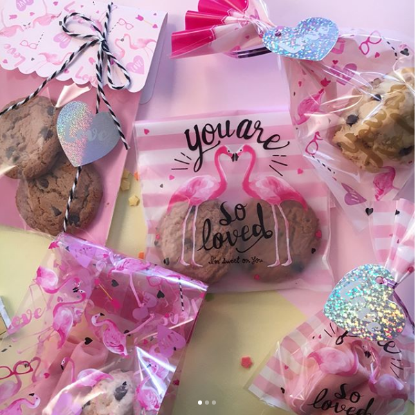 バレンタインラッピング 100均セリアの袋がおしゃれ！大量対応可能