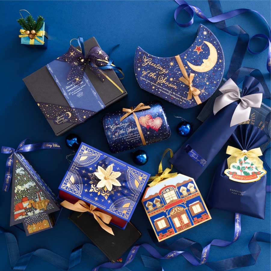 ラッピング文化の違いとクリスマス : スイスの街角から