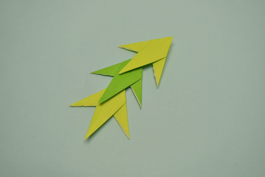 七夕飾り 折り紙スイカ 七夕の折り紙にピッタリ☆ Tanabata decoration watermelon