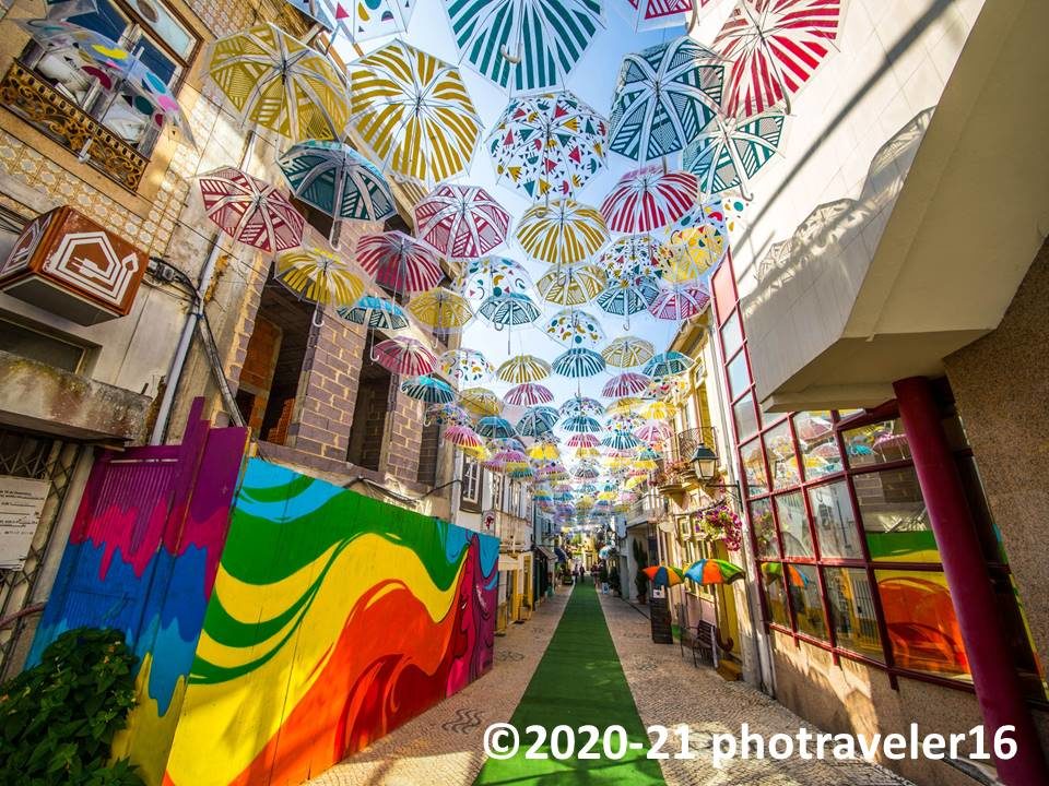 アゲダ傘祭り 10692001596 の写真・イラスト素材アマナイメージズ