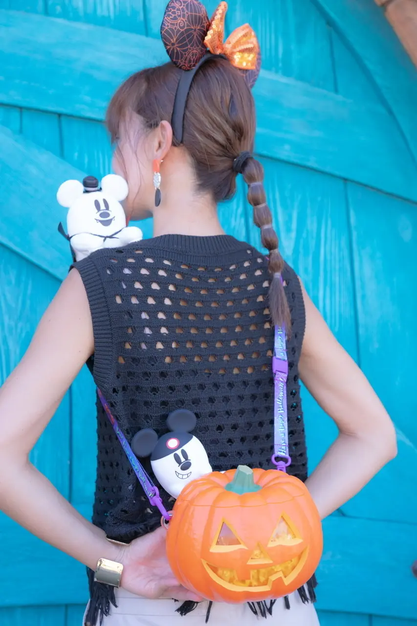 ディズニーハロウィンのカチューシャの歴史！ハロウィンが1番好きです💖ディズニーカチューシャミニーカチューシャカチューシャコレクションディズニーハロウィンdハロディズニーカチューシャ収納法