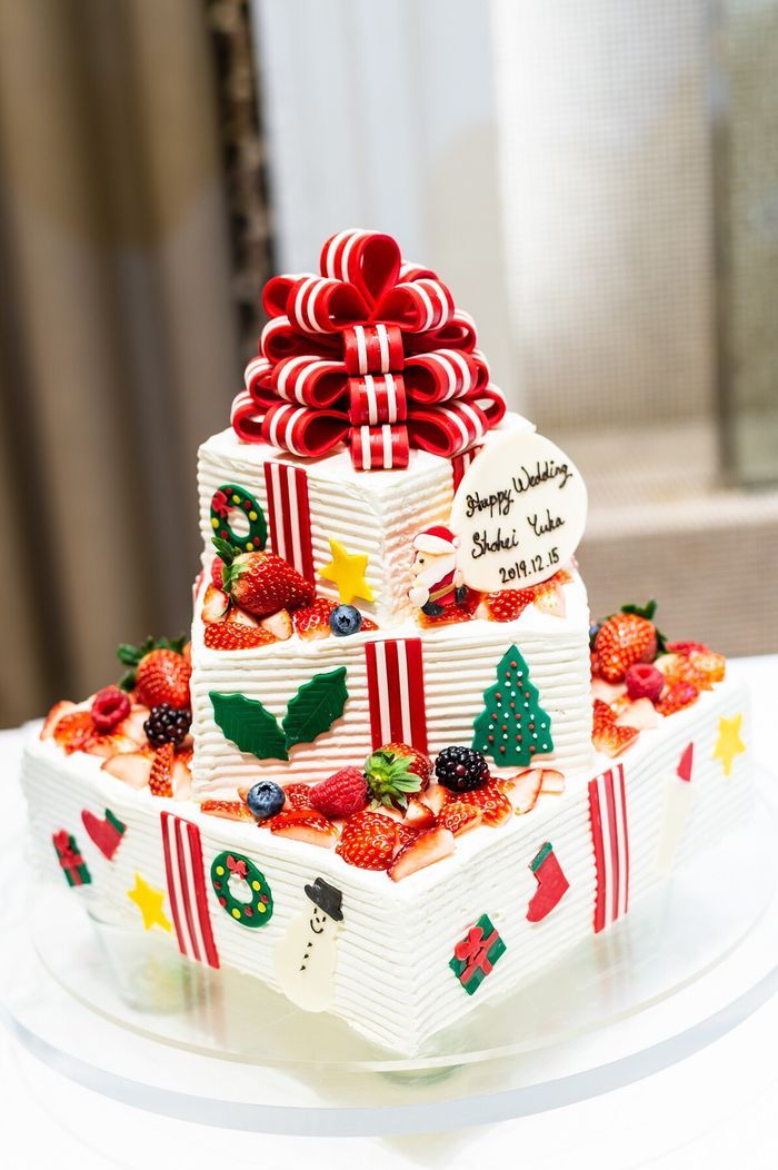 とってもかわいい！カラフルなウェディングケーキ♡ピア花－PIAHANA－