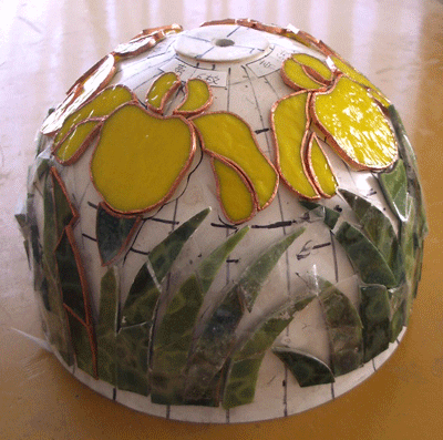 ステンドガラス風 クリスマスツリー ラミネートで作れる！ステンドグラス 保育 制作