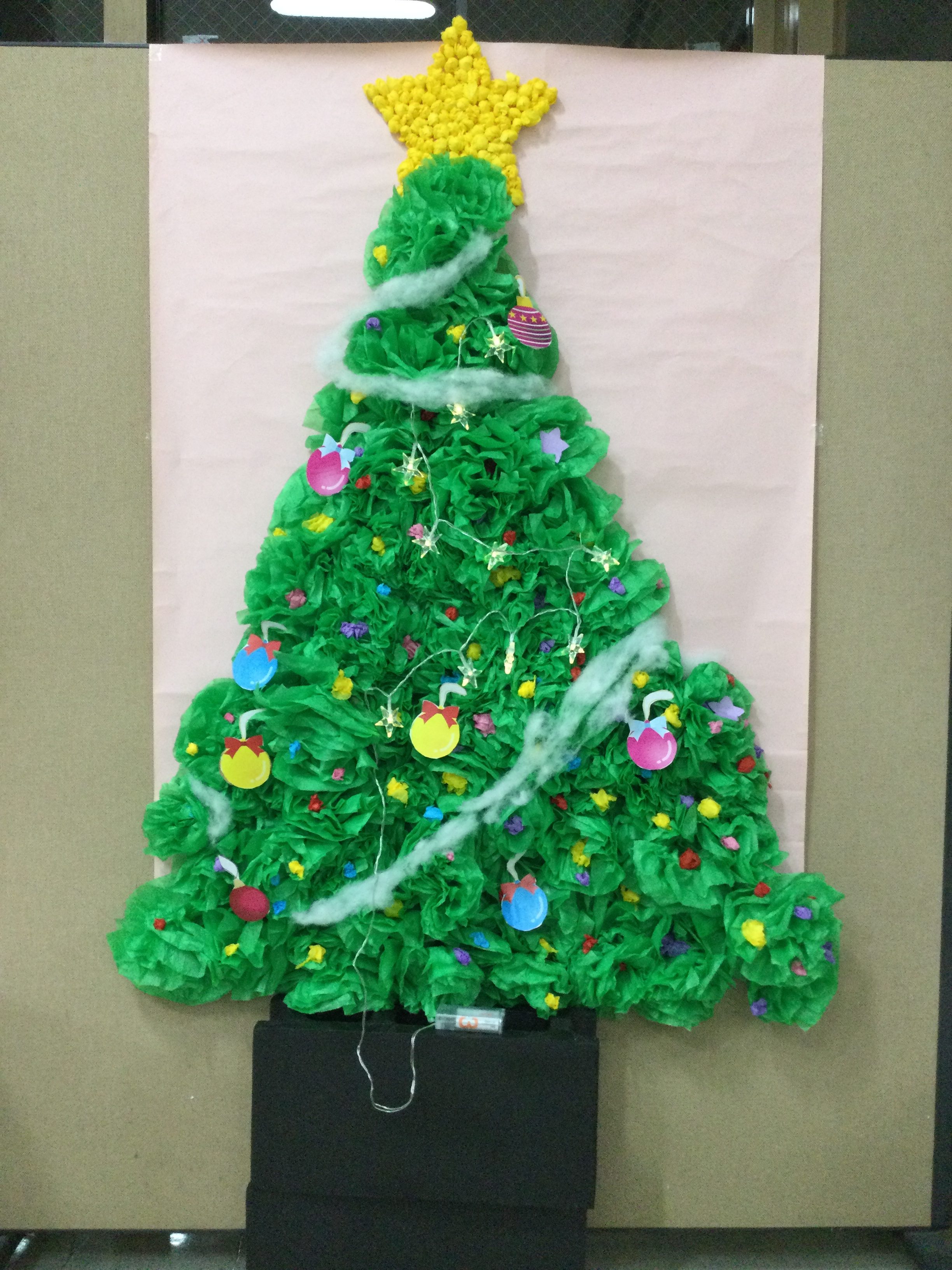 クリスマスツリー 製作キット 壁面飾り 保育 高齢者 クラフト