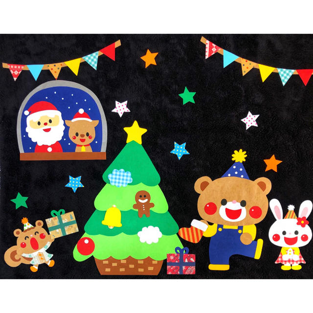 冬 壁面飾り クリスマス 保育 12月 壁面・製作・おりがみ12月の保育アイデア