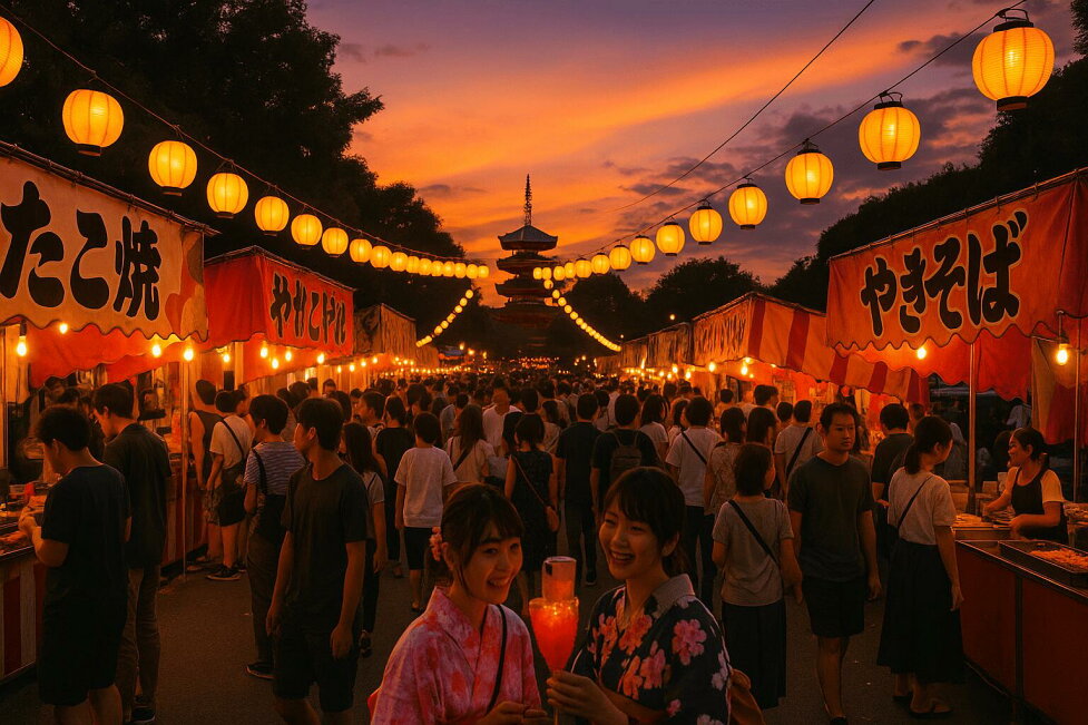 夏祭りの屋台の写真・画像素材-Snapmart スナップマート