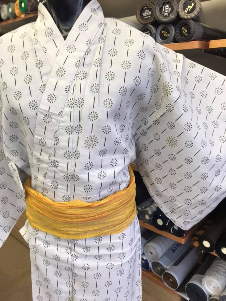 ゆかた 男性用レンタル着物レンタルあき来店着付け無料・全国配送無料