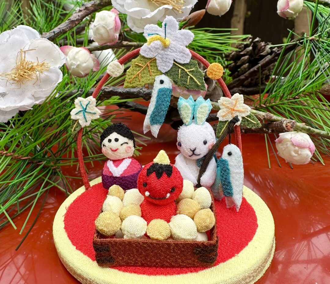 人形 節分 飾り 置物 恵方巻 玄関 コンパクト 小さい 手作り季節の輪飾り 豆まき 飾りミニ 可愛い人気 輪っか ちりめん : 和雑貨京ぜんび- 通販 - Yahoo!ショッピング