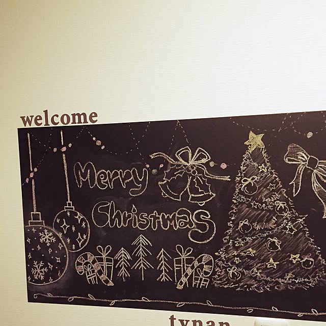 Amazon.co.jp:NERVUPサンタクリスマスチョークボード 