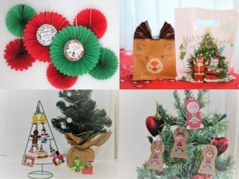 楽天市場クリスマス ガーランド クリスマスキャラクター クリスマスグッズ 飾り付け 装飾 室内装飾 デコレーション クリスマスパーティ 誕生日誕生日バースデー merimeri メリメリ Christmas Characters Garland : Meri Meri 楽天市場店