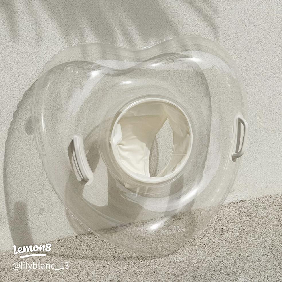 ふたりはプリ キュア マックス ハート 足入れベビーうきわ 空気ビニール 浮き輪 キャンドゥの