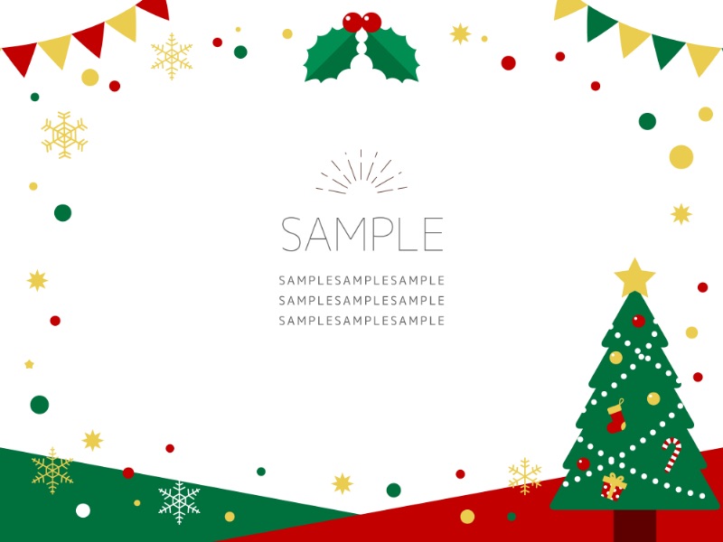 これきれい！クリスマス・雪・冬のフリーベクター背景素材いろいろ 商用可あり・AI・EPS