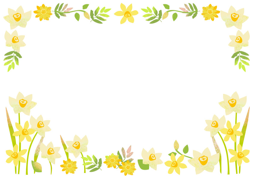 桜おしゃれフレーム枠飾り枠,春,花,イラスト,シルエット,さくら,飾り,シンプル：イラスト無料