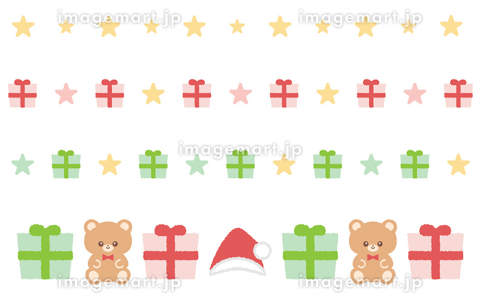 クリスマス 飾りラインイラストなら、小学校・幼稚園向け・保育園向けのかわいい無料イラストお試しフリー素材 カット がいっぱいの安心サイトへどうぞ