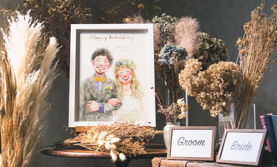 ウェルカムスペースの写真の飾り方アイデア36選！オシャレに飾るコツや写真の印刷方法もご紹介結婚ラジオ結婚スタイルマガジン