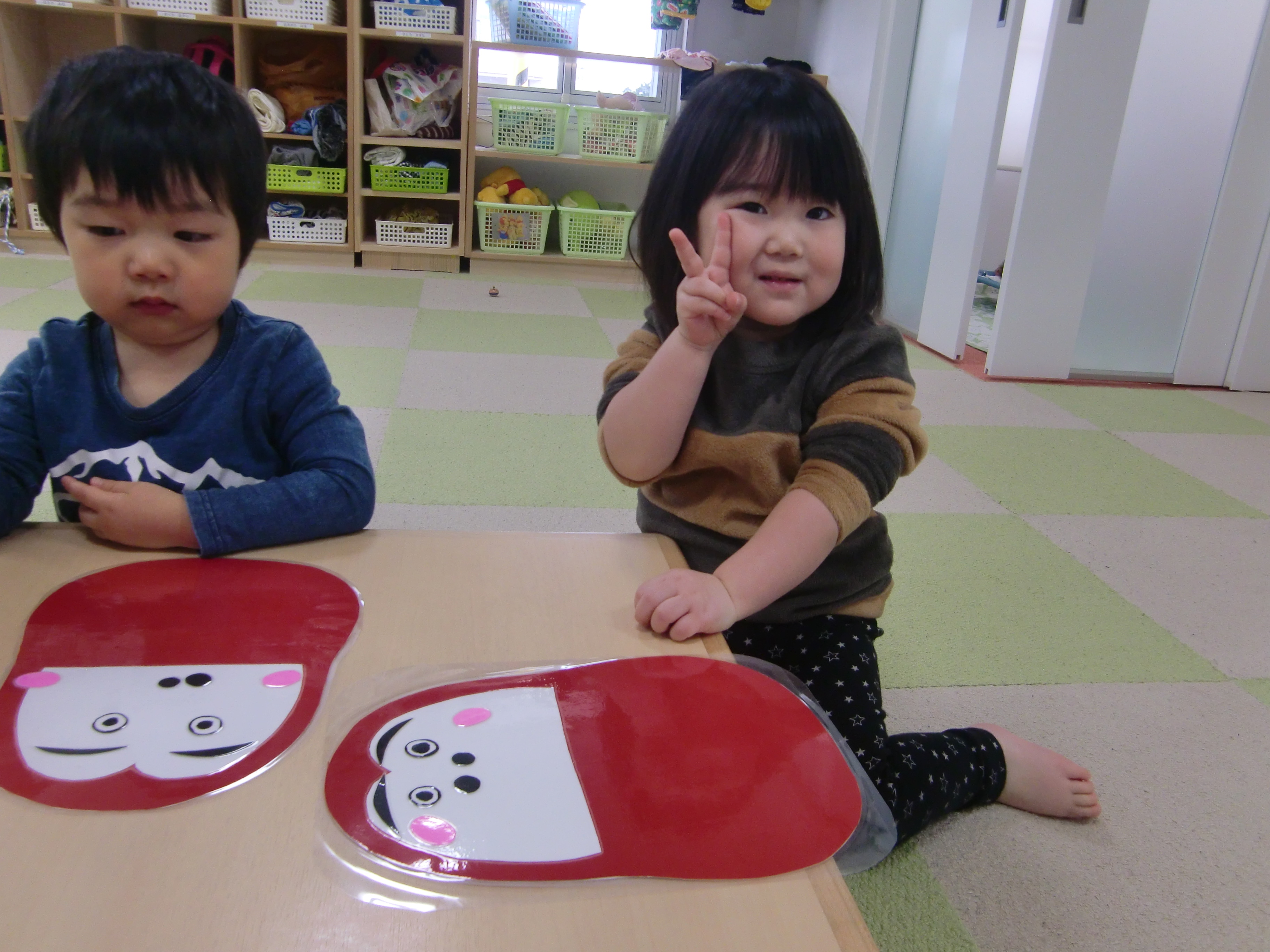 東京北医療センター 病棟保育2021年 お正月行事