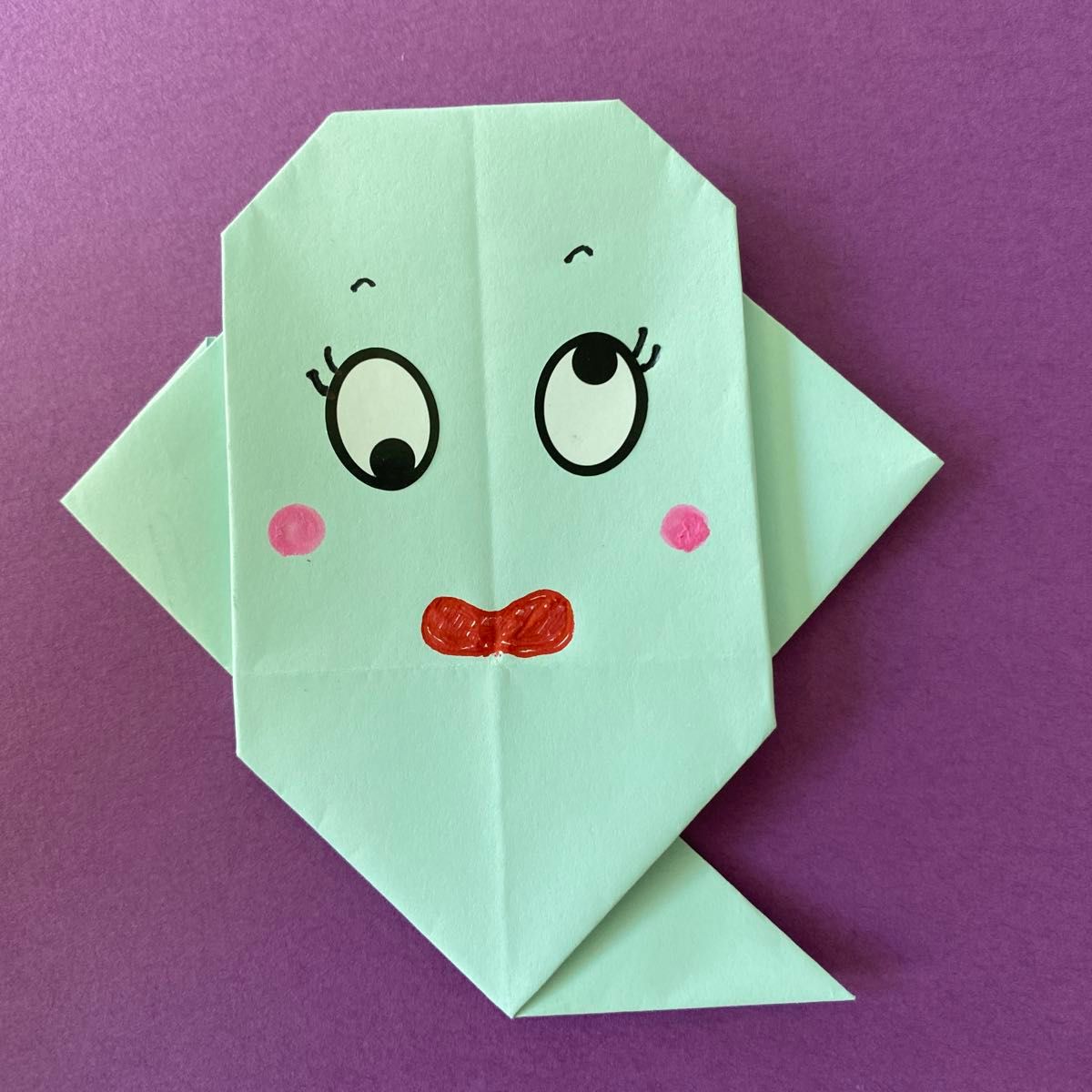 動画付き 折り紙でハロウィンおばけの簡単な作り方！チルコレ