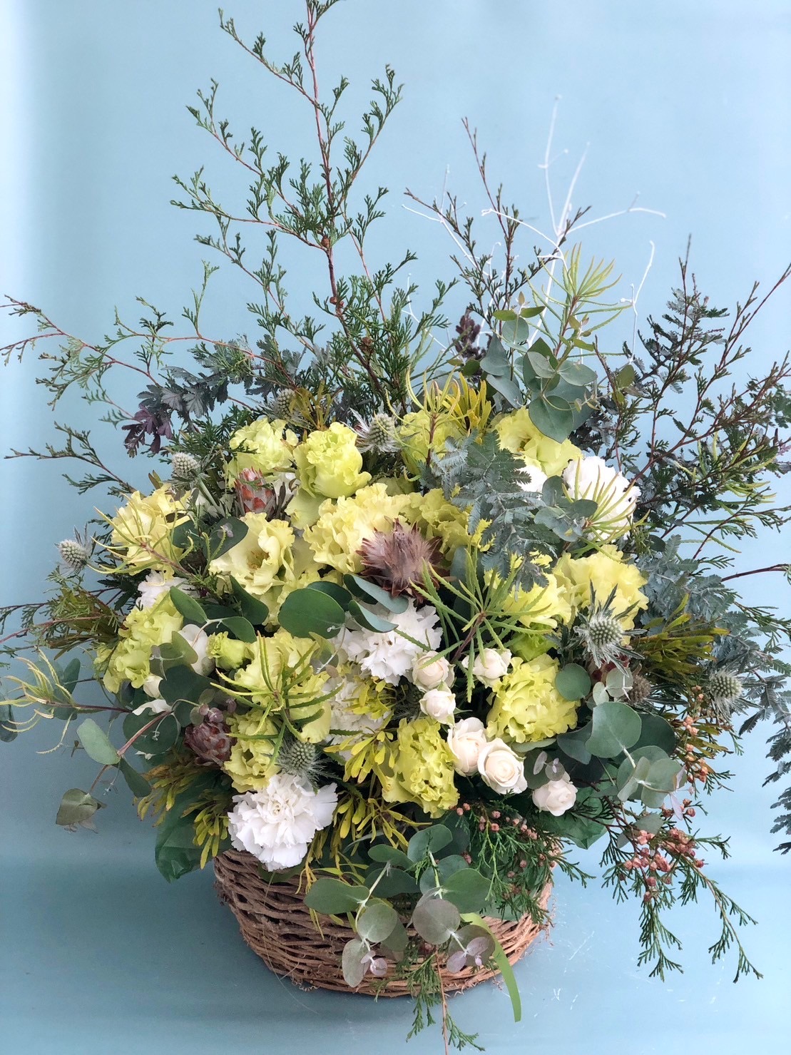 ラーメン屋さんの新装開店祝いに贈るスタンド花