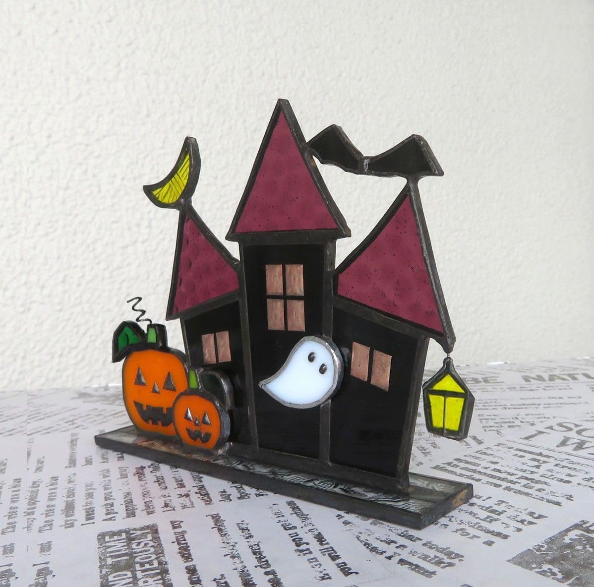 ステンドグラス ハロウィン ミッキー ハロウィン気分を盛り上げる!!おばけのステンドグラスクッキ