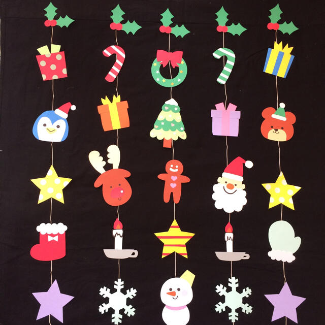 ガーランド モビール クリスマス 型紙 もーもー 通販 12611488Creema クリーマ