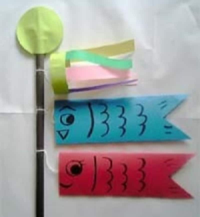 こどもの日 ガーランドにも！こいのぼりに欠かせない「吹き流し ふきながし 」-折り紙 ASOPPA！レシピ - あそっぱ