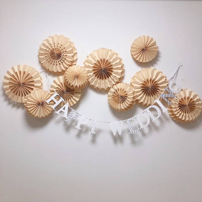 手作りフラッグガーランド無料テンプレート 結婚式のおしゃれインテリアコラム結婚式ムービーchouchou シュシュ