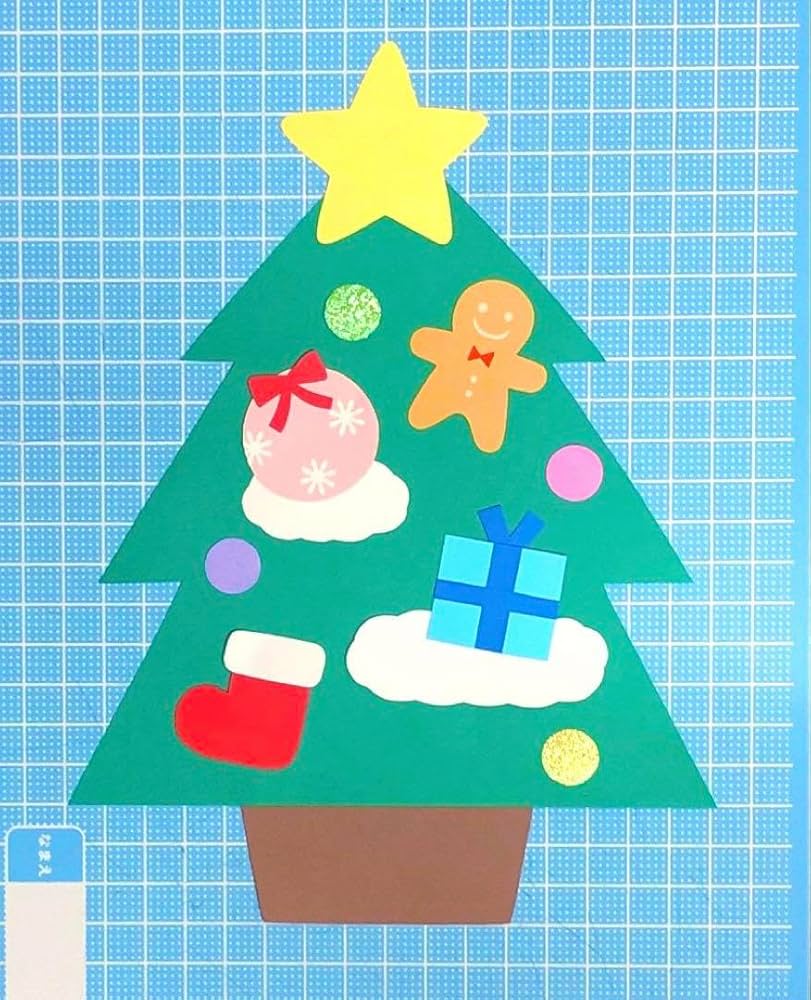 クリスマス 画用紙のおしゃれなアレンジ・飾り方のインテリア実例RoomClip ルームクリップ