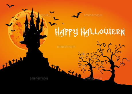 ハロウィン城のイラスト - 無料イラストのIMT 商用OK、加工OK