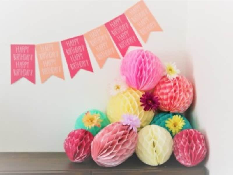 100均のみ 660円で出来る♪かわいい誕生日の飾り付けをご紹介☆ - YouTube