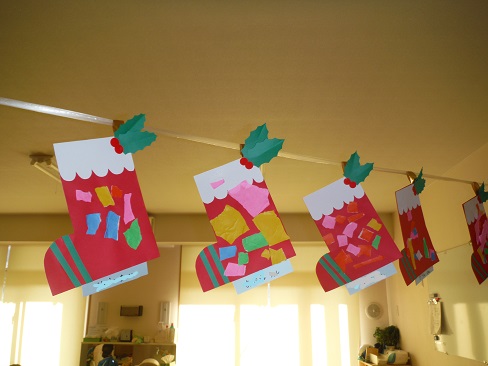 クリスマスブーツ製作 2歳児TikTok