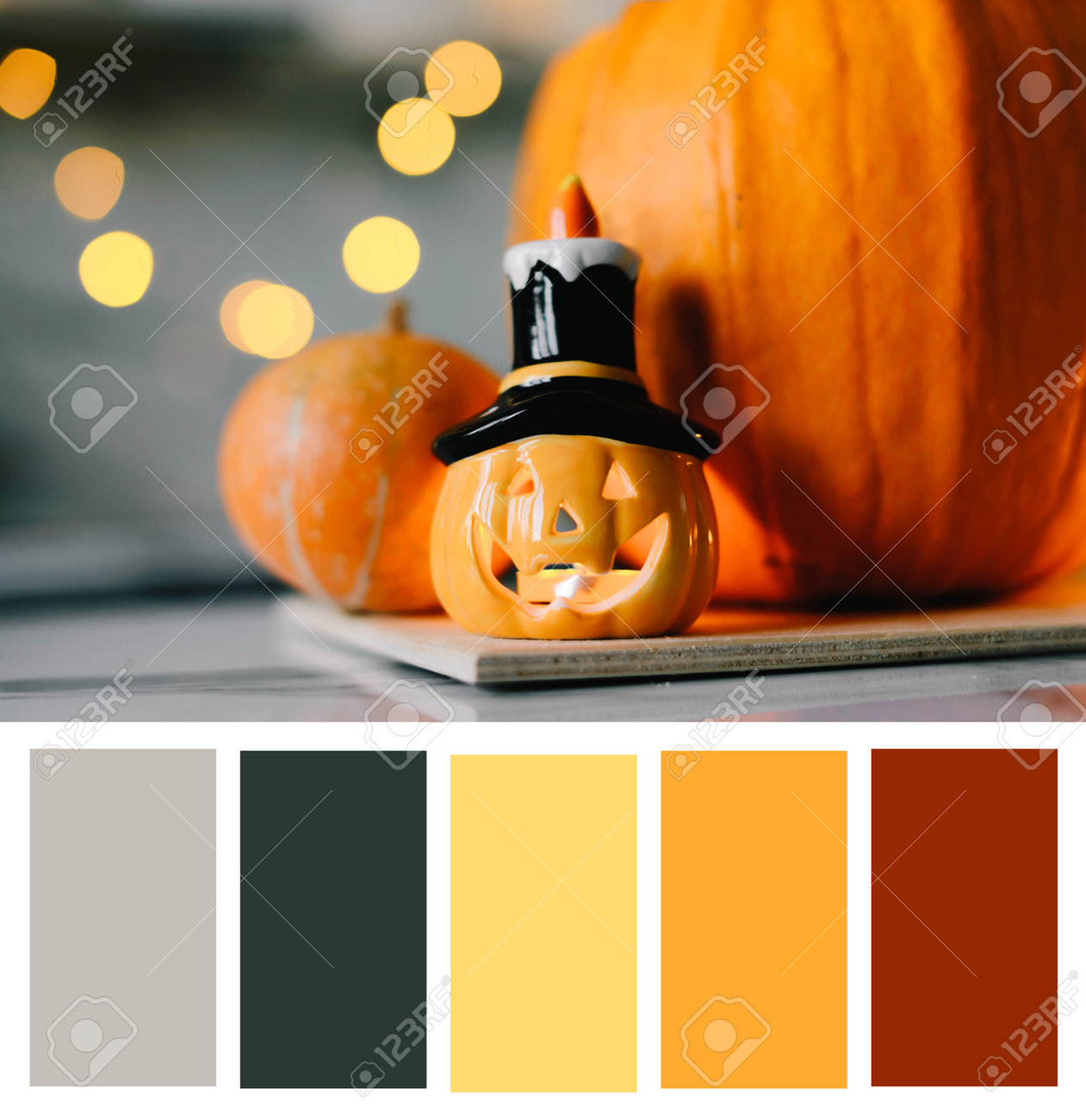 ハロウィンカラーのストライプ型のパターン素材商用OKの無料イラスト素材サイト ツカッテ