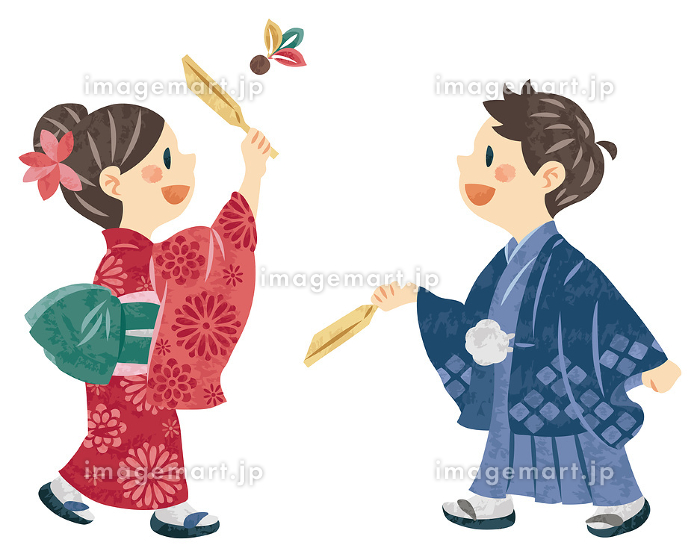 お正月の羽子板の基礎知識！意味は蚊除け？形はトンボに由来？人形の東玉